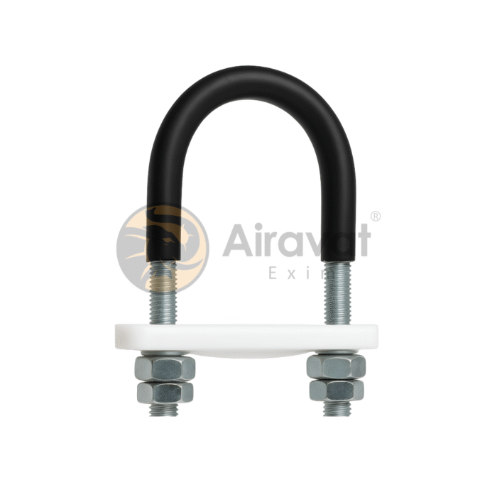 U bolt with insulated rubber along with Thermoplastic