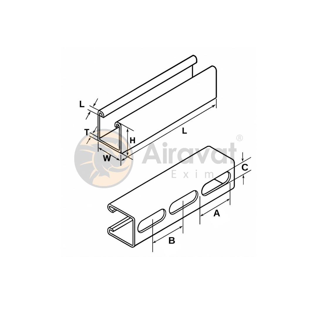 C Channel Double Bend - Image 2